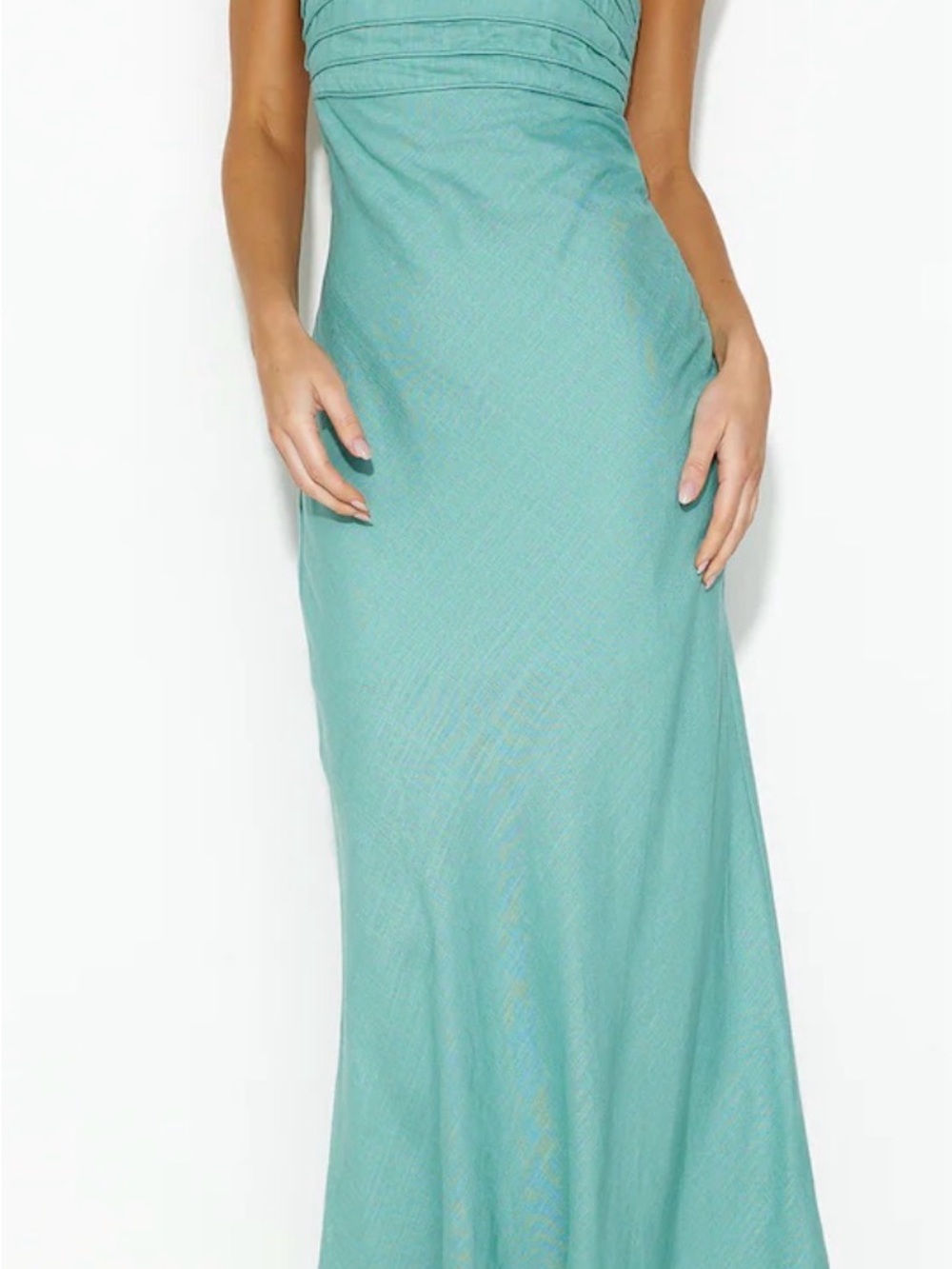 Hello Molly Teal Maxi Dress XS